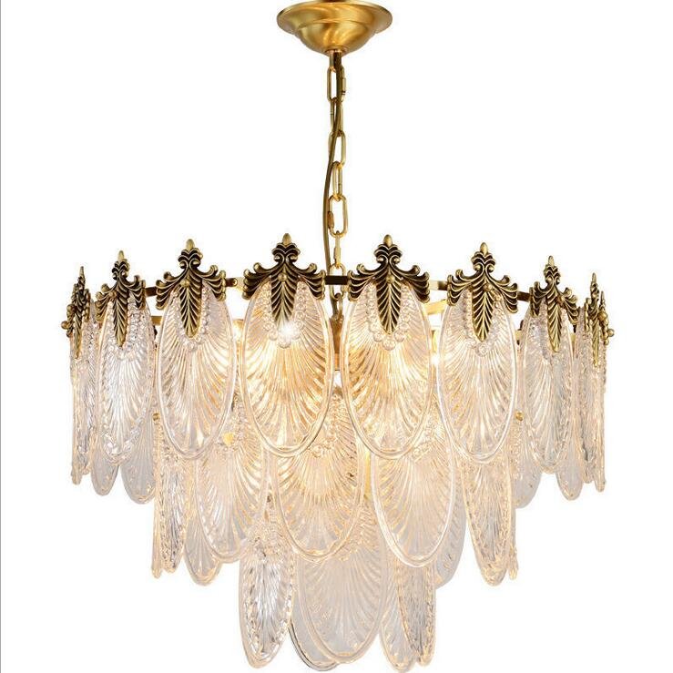 24" Pendant Chain Jewel Chandelier DS-SQ04