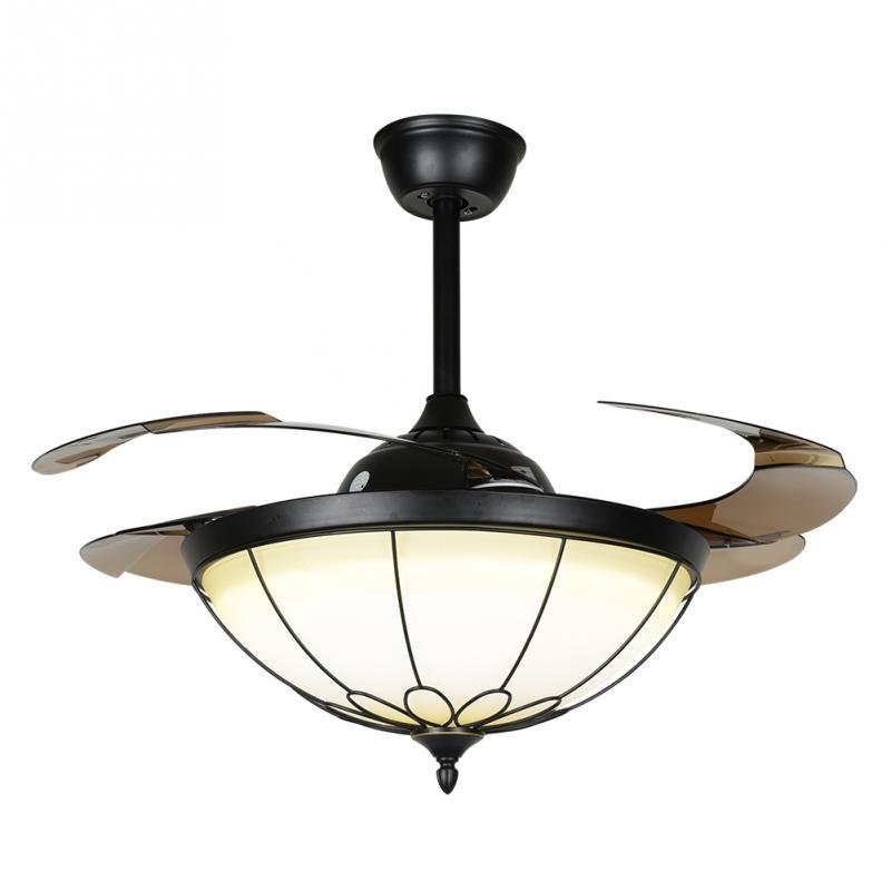42" Retro Stealth Ceiling Fan with Light (110v) DS-FZ181