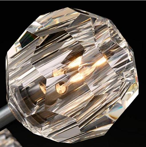 Chandelier with 18 Crystal Balls DS-TY107