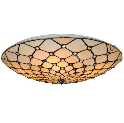 20" Beaded Flower Ceiling Lamp DS-TY42