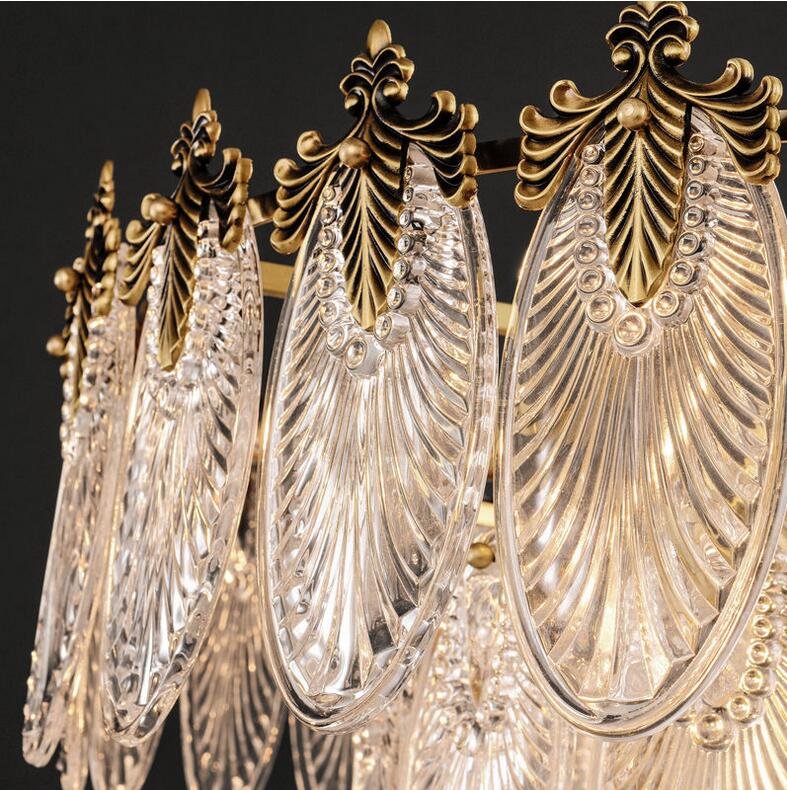 24" Pendant Chain Jewel Chandelier DS-SQ04