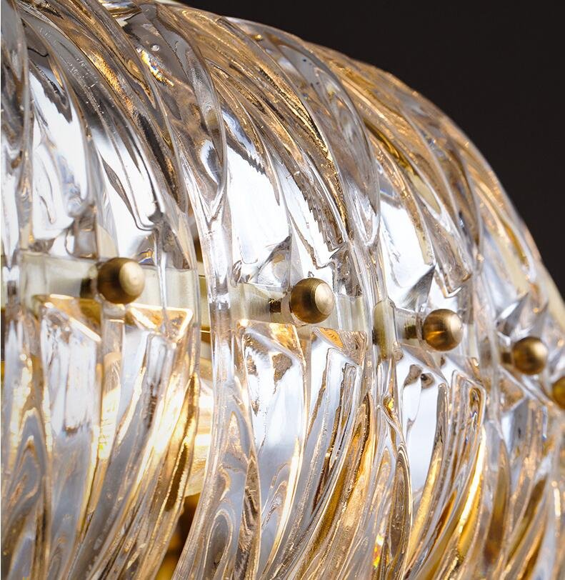 24" Pumpkin Design Chandelier DS-SQ07