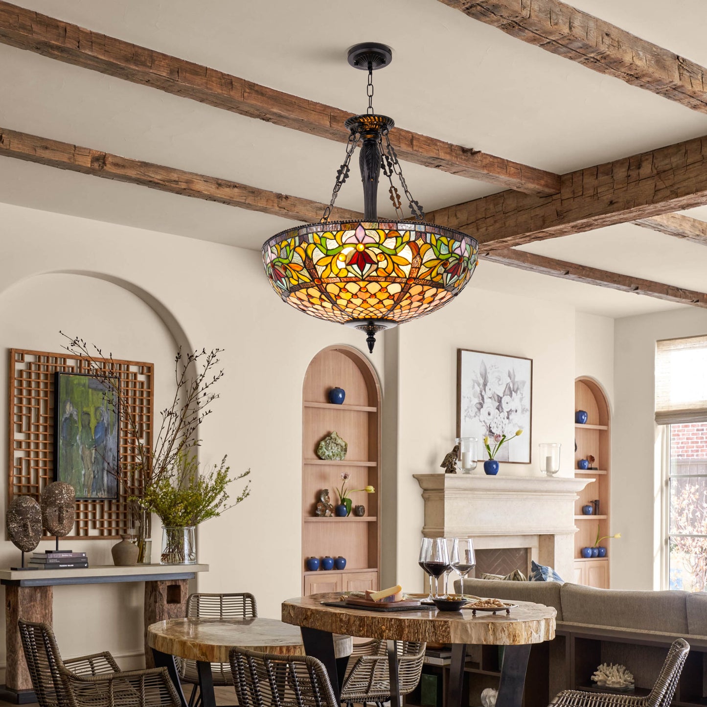 Japanese Pastoral Style Homestay Chandelier DS-DR33