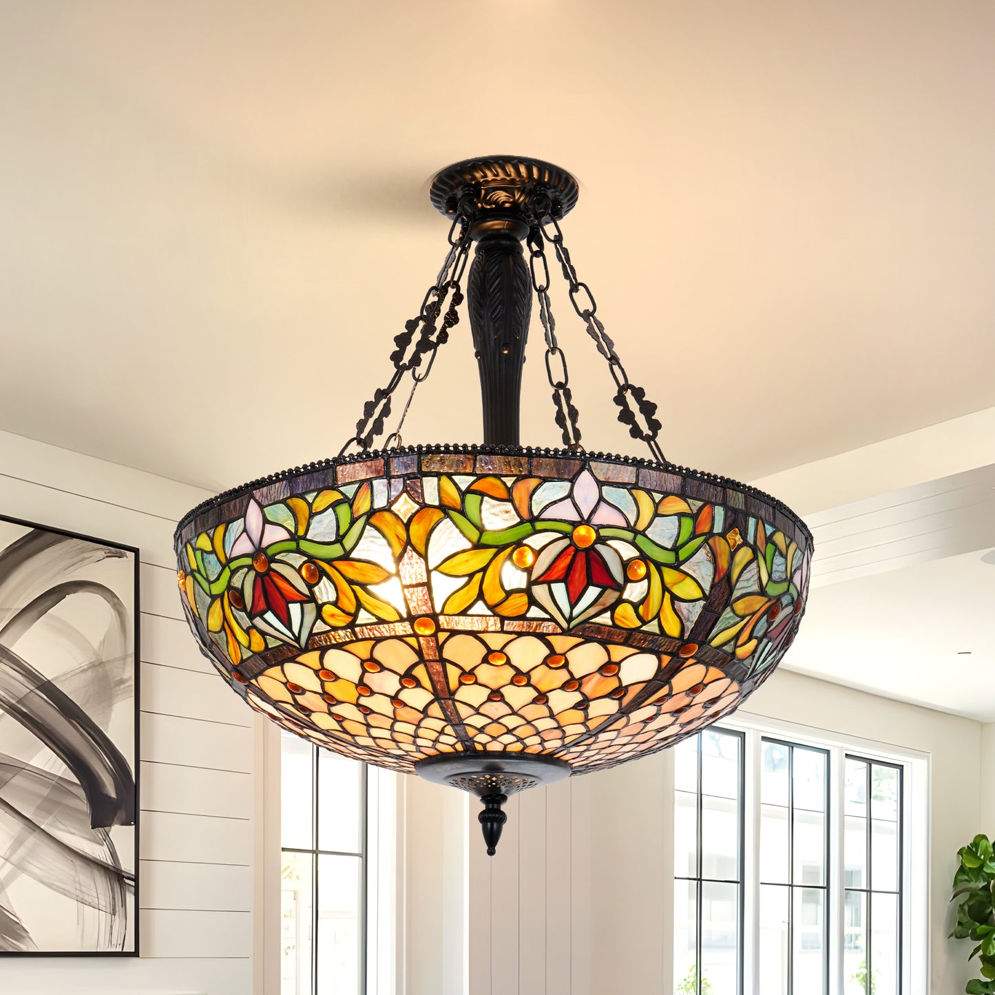Japanese Pastoral Style Homestay Chandelier DS-DR33