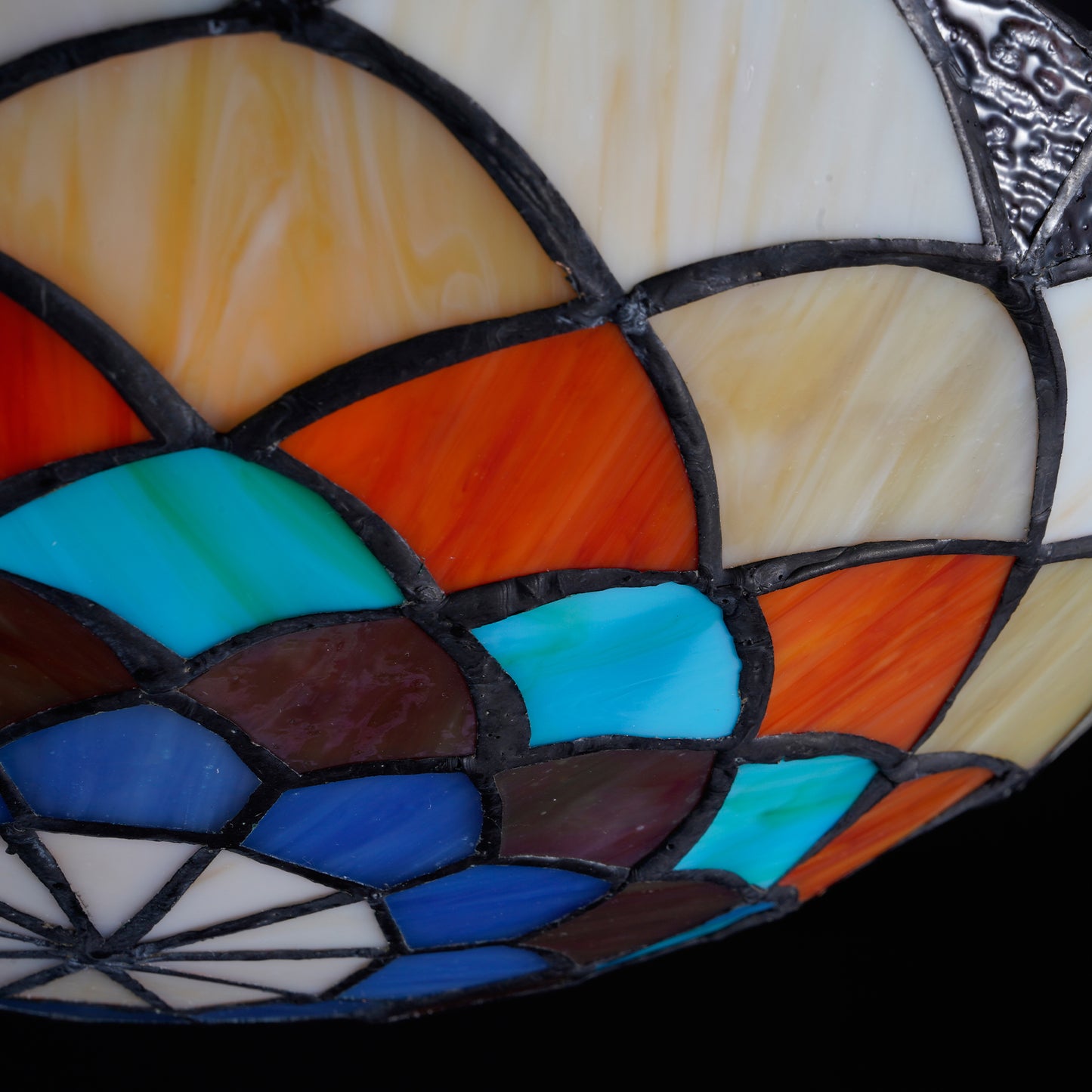 Tiffany Flush Mount Ceiling Light DS-DR35