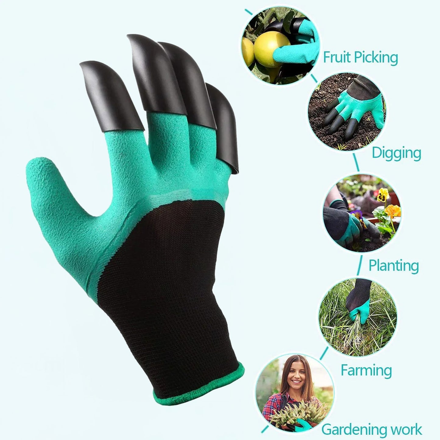 MudMaster Claw Gardening Gloves | 40% OFF Today 🔥
