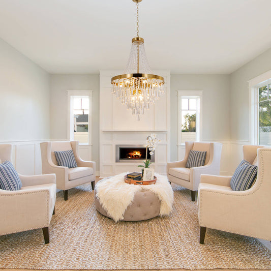 Luxury Crystal Chandelier for Villa Staircase DS-SQ26