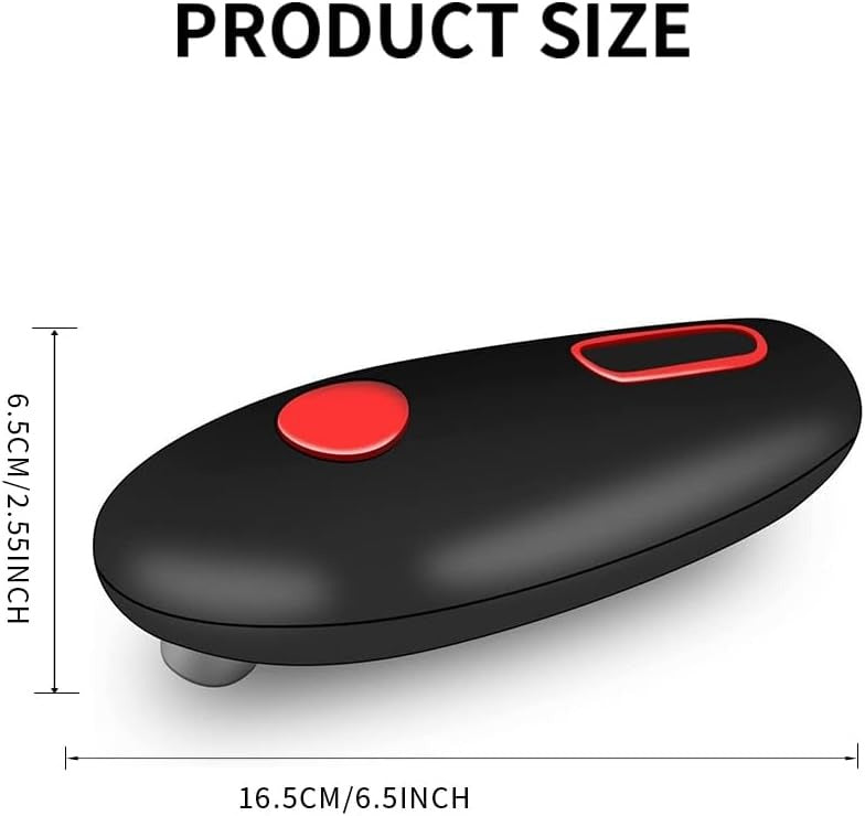Electric Can Opener, Automatic Bottle Opener Power Tool for Home Kitchen, Start with one click, Automatic Handheld Jar Opener