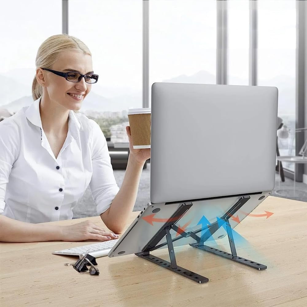 Adjustable Laptop Stand for Laptops,Tablets, and Books