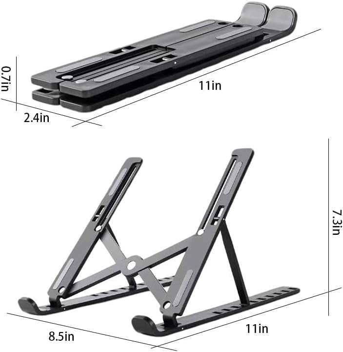Adjustable Laptop Stand for Laptops,Tablets, and Books