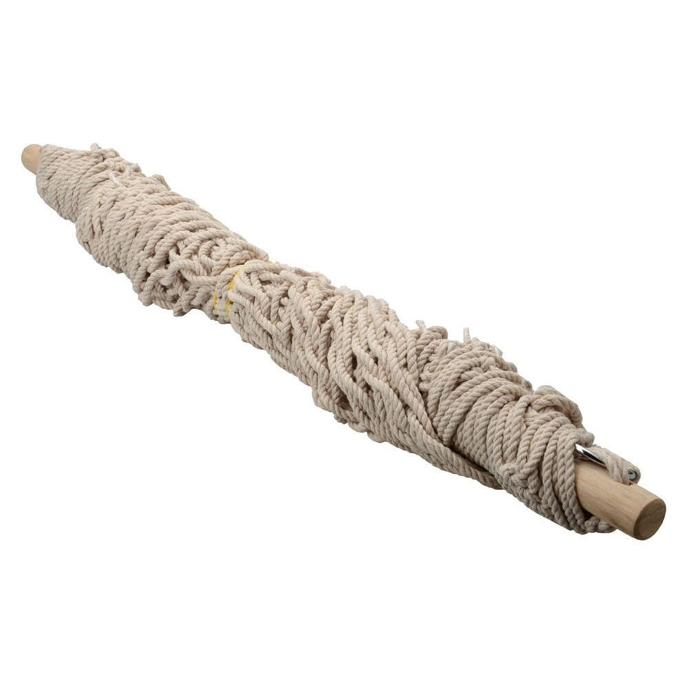 Beige Cotton Rope Hanging Air/ Sky Chair Swing - Beige