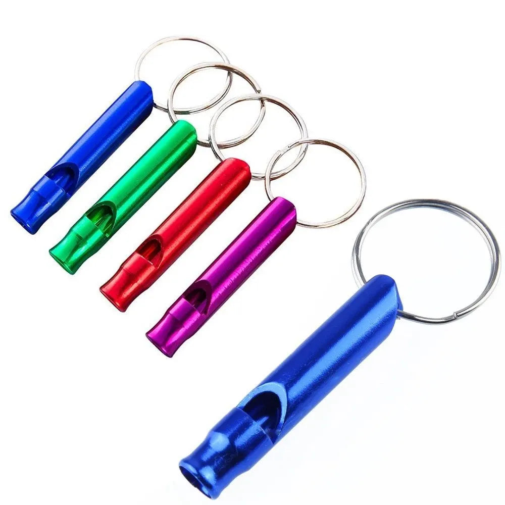 6PC with Keyring EDC Tools Survival Whistle Emergency Whistles Training Accessories