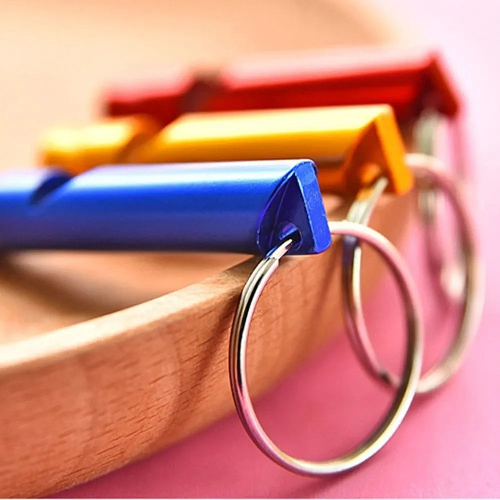 6PC with Keyring EDC Tools Survival Whistle Emergency Whistles Training Accessories
