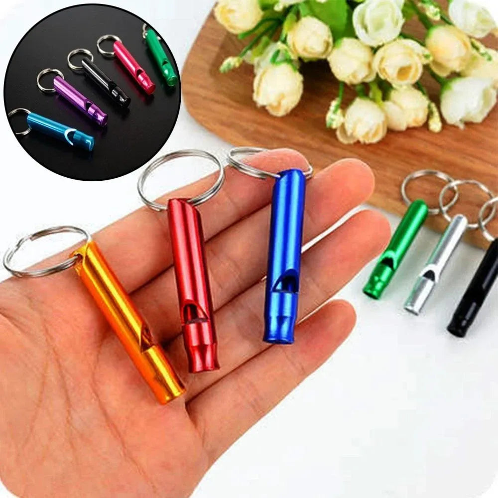 6PC with Keyring EDC Tools Survival Whistle Emergency Whistles Training Accessories