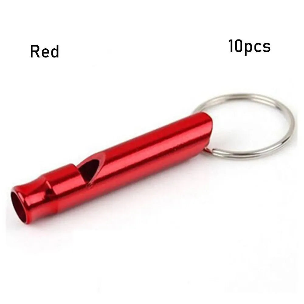 6PC with Keyring EDC Tools Survival Whistle Emergency Whistles Training Accessories