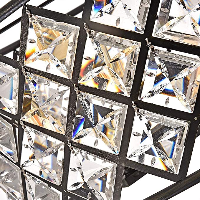 Postmodern luxury round crystal chandelier (50cm)-DZ-SY08