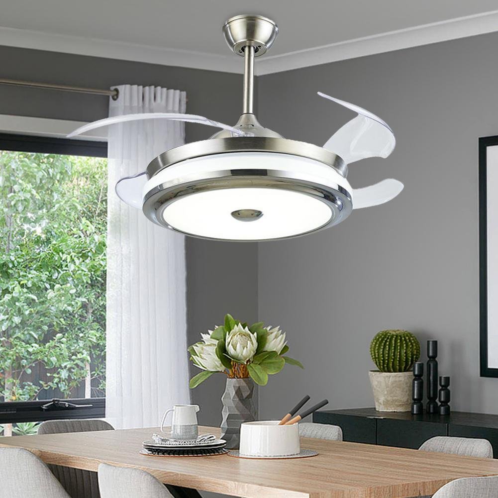42" Three-Tone Light Remote Control Chandelier DS-LX32