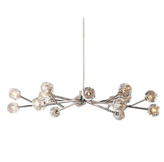 Chandelier with 18 Crystal Balls DS-TY107