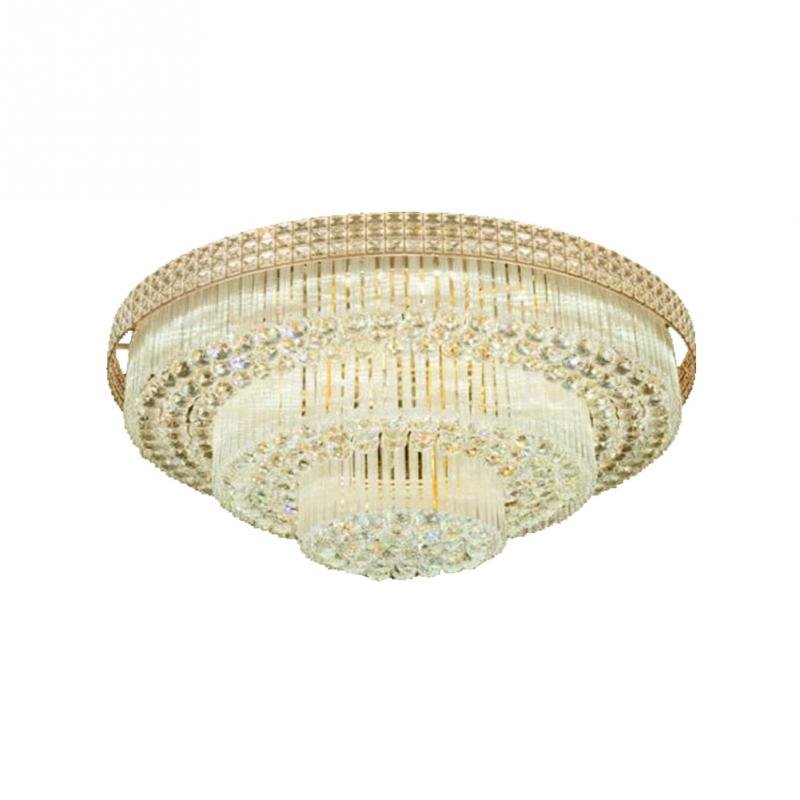 31" Triple Crystal Ceiling Light DS-LN78