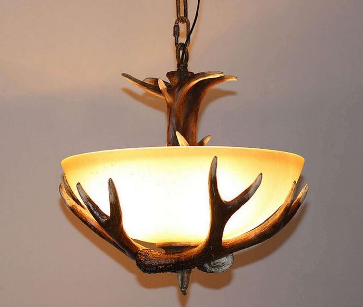 Single Antler Chandelier DS-DZ70