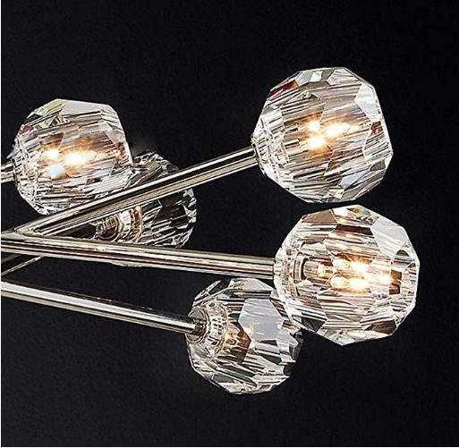 Chandelier with 18 Crystal Balls DS-TY107
