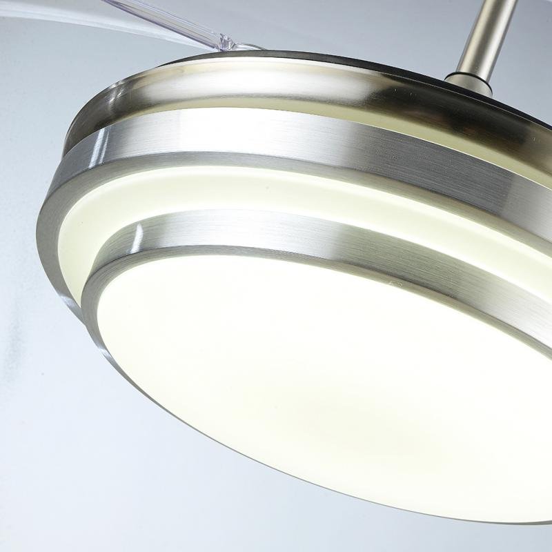 42" Invisible Ceiling Fan with LED Lights DS-FR47