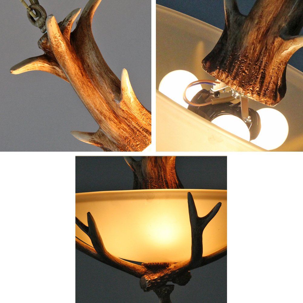 Single Antler Chandelier DS-DZ70