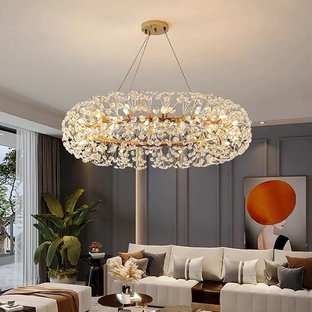 Dandelion Ring Style Crystal Chandelier DS-SY41