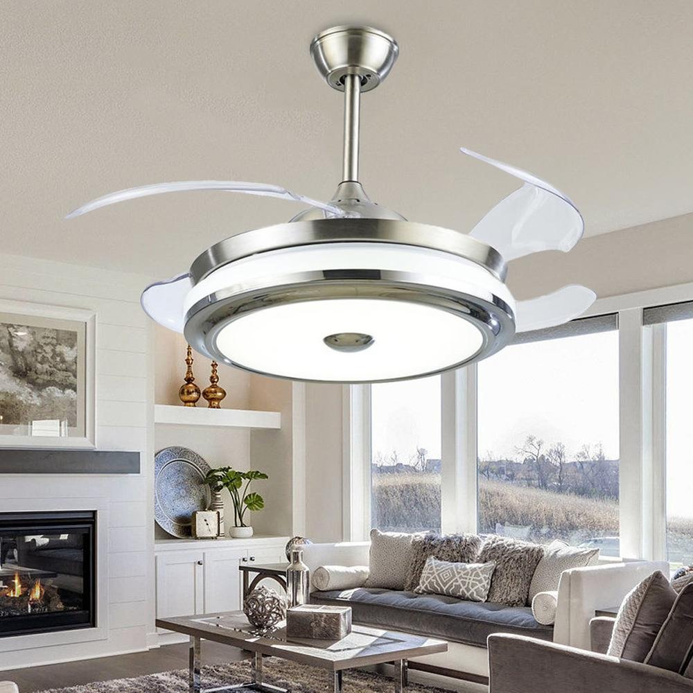 42" Three-Tone Light Remote Control Chandelier DS-LX32