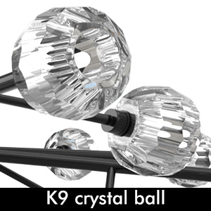 18-Light Crystal Ball Chandelier DS-TY89