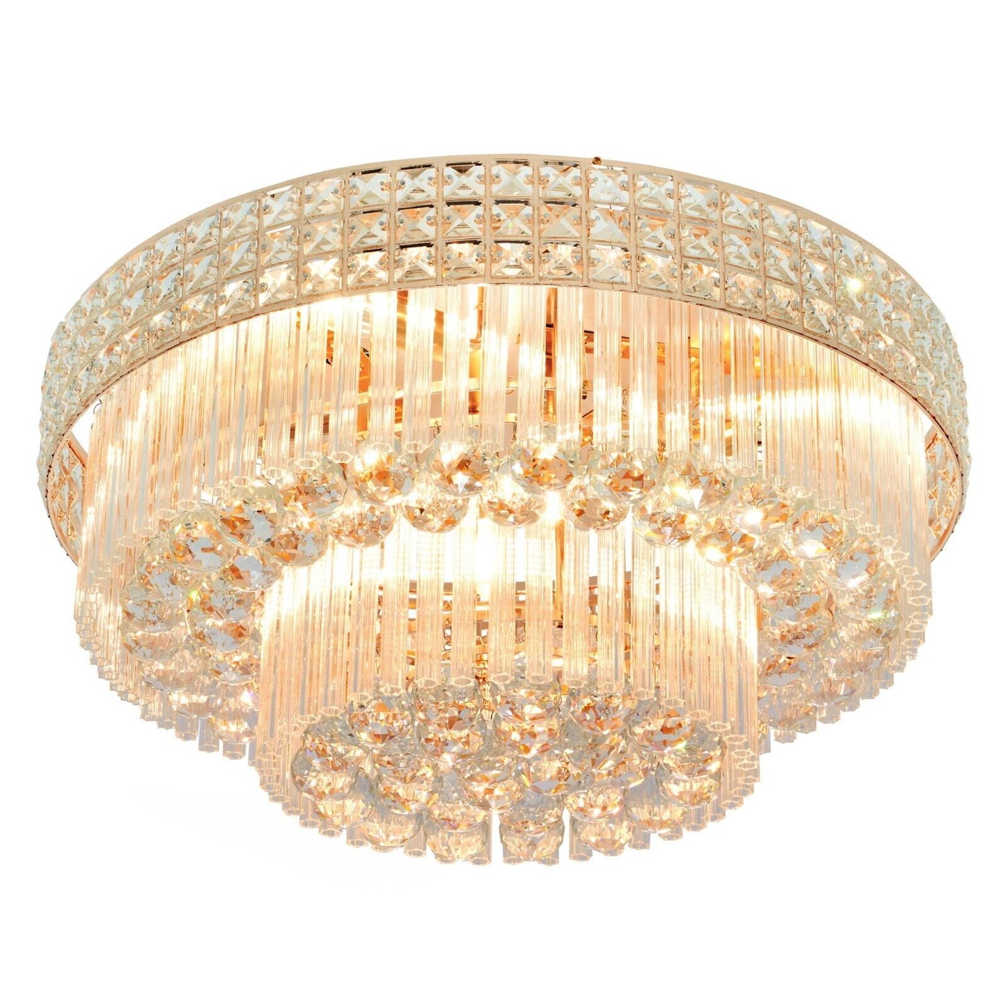 23.6" Modern Remote ControlledK9 Crystal Chandelier