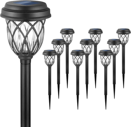 Solar Garden Lights - Warm White LED Landscape Lights for Lawn, Path & Driveway(6Pack)-EHQ273