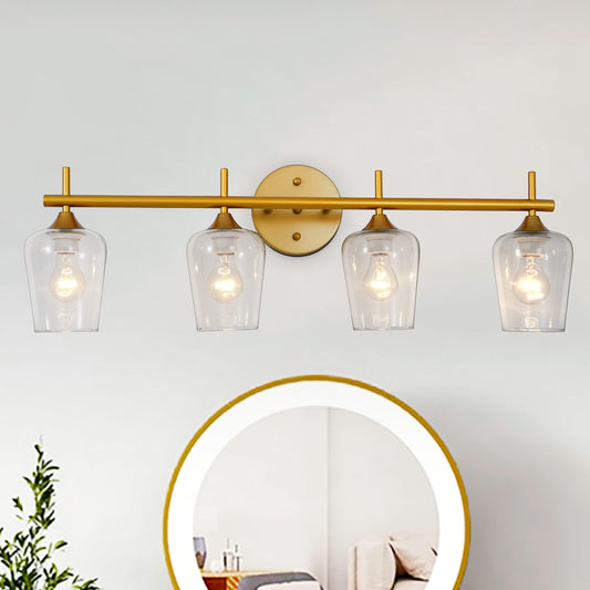 Gold Wall Lamp Mirror Headlight DS-BY03