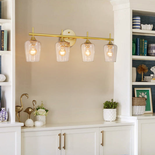 Gold Wall Lamp Mirror Headlight DS-BY03