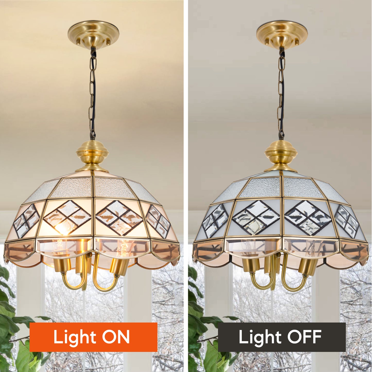Classic Tiffany Pendant Light DS-DR39