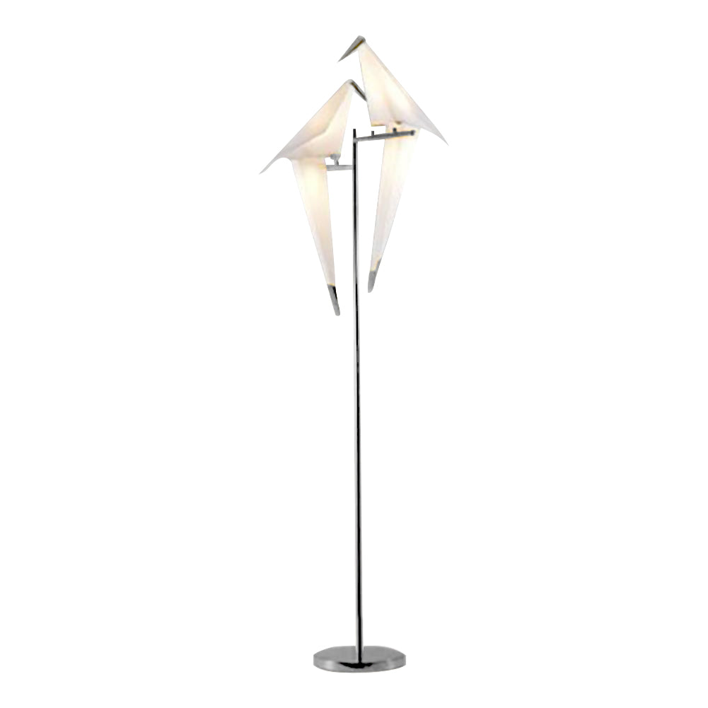 68" Origami Crane Bird Floor Lamp DS-SL64