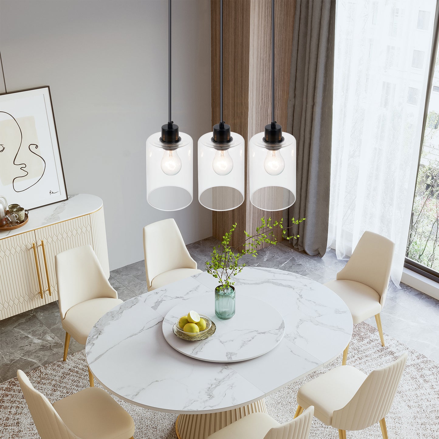 3-Pack Pendant Lights DS-DY50