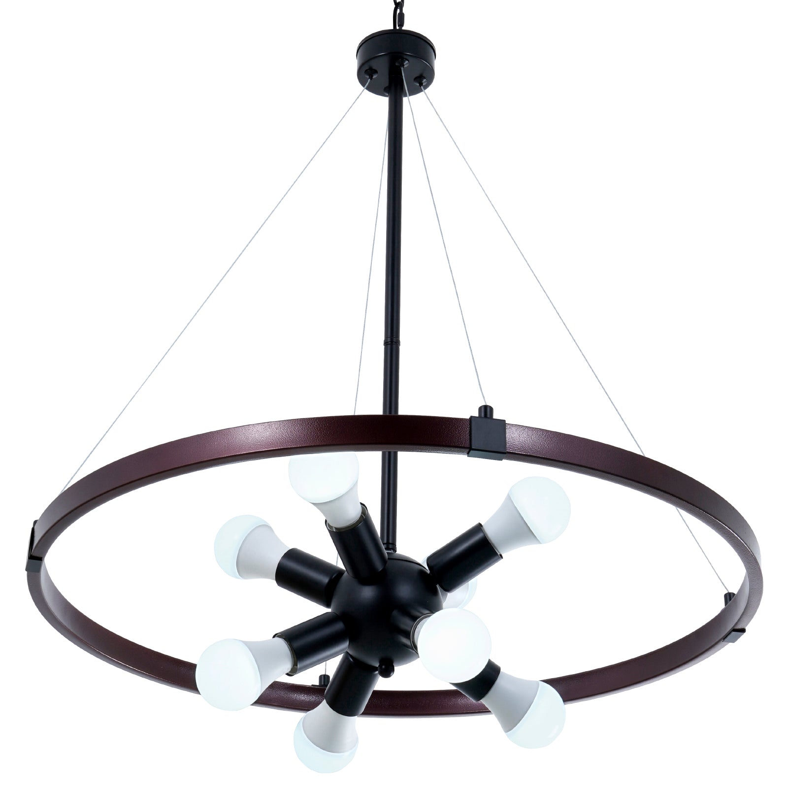 Round Wrought Iron Chandelier DS-DY55