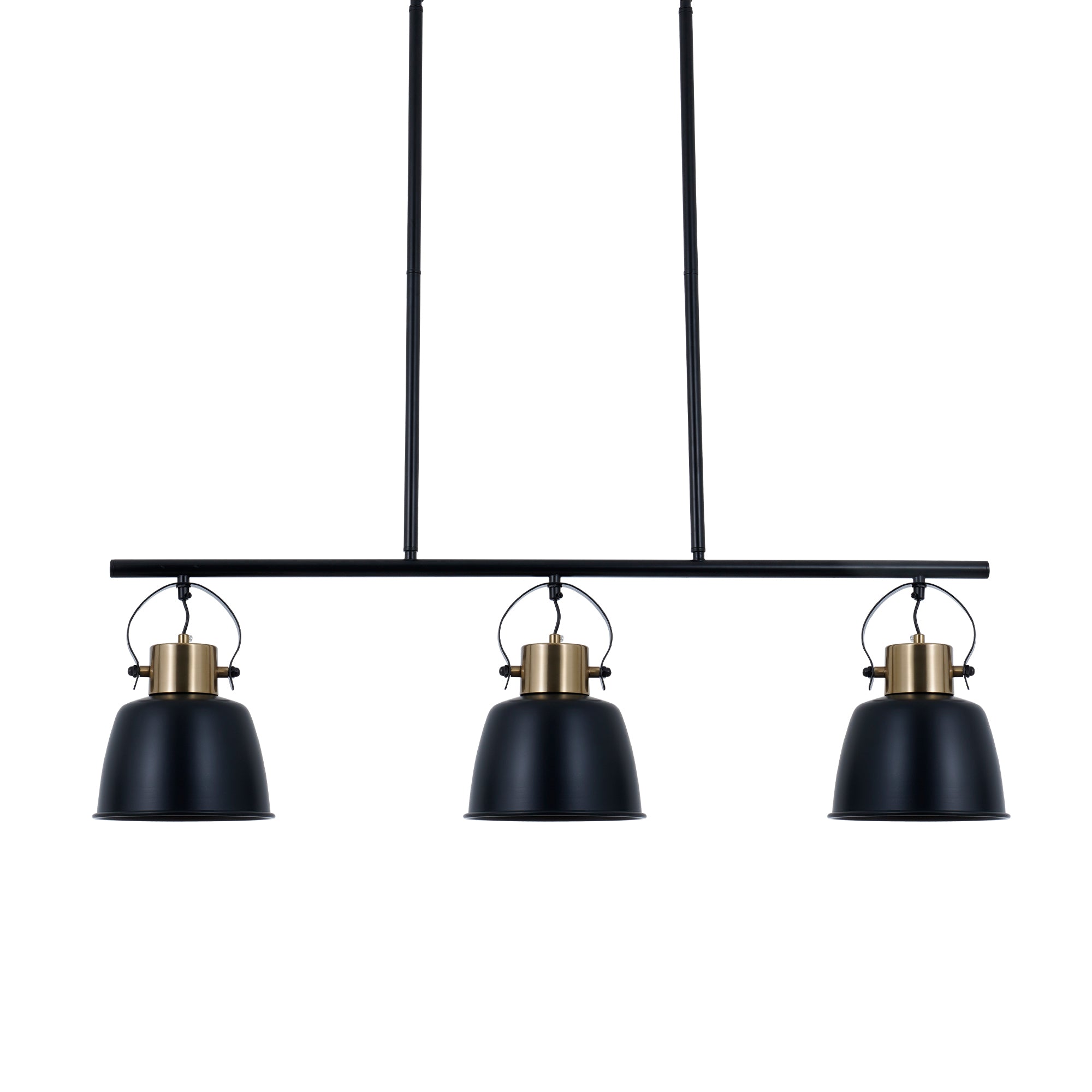 Black Wrought Iron Bar Chandelier DS-DY70