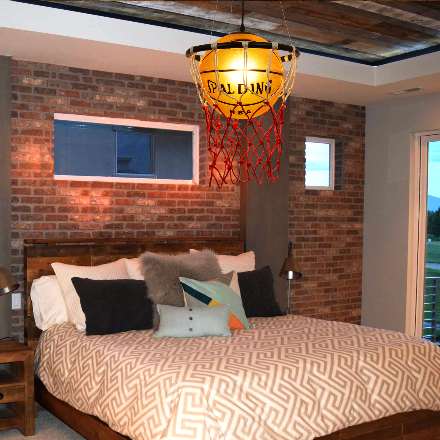 Basketball Style Chandelier ELT286