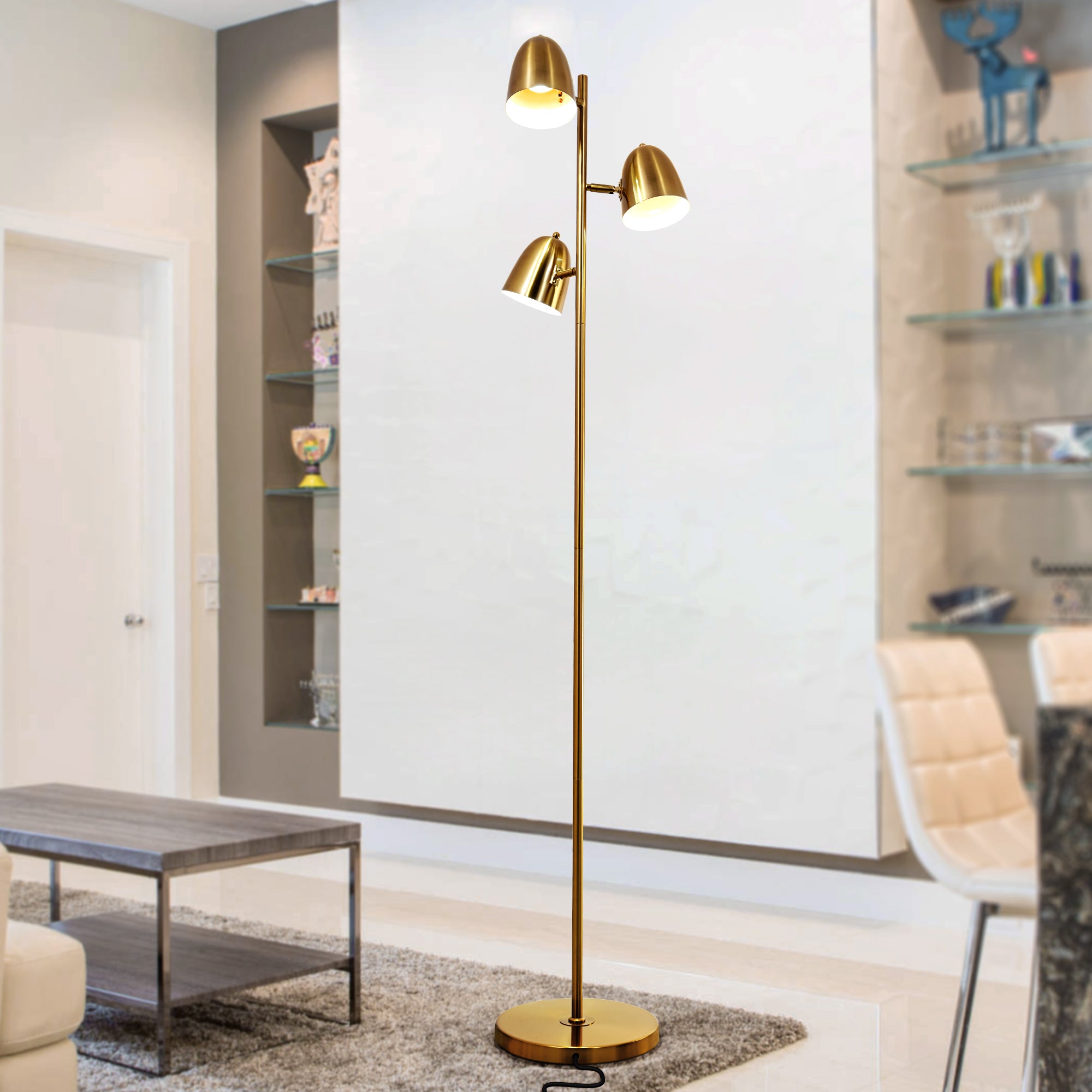 Tree Floor Lamp Gold DS-LY04