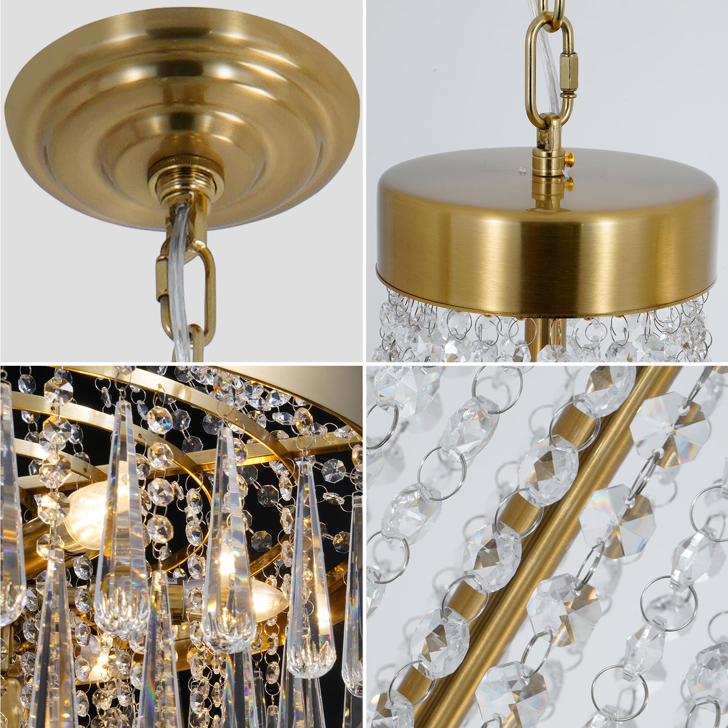 Luxury Crystal Chandelier for Villa Staircase DS-SQ26