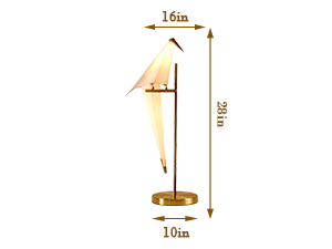 28"Thousand Origami Crane Floor Lamp - ELT119