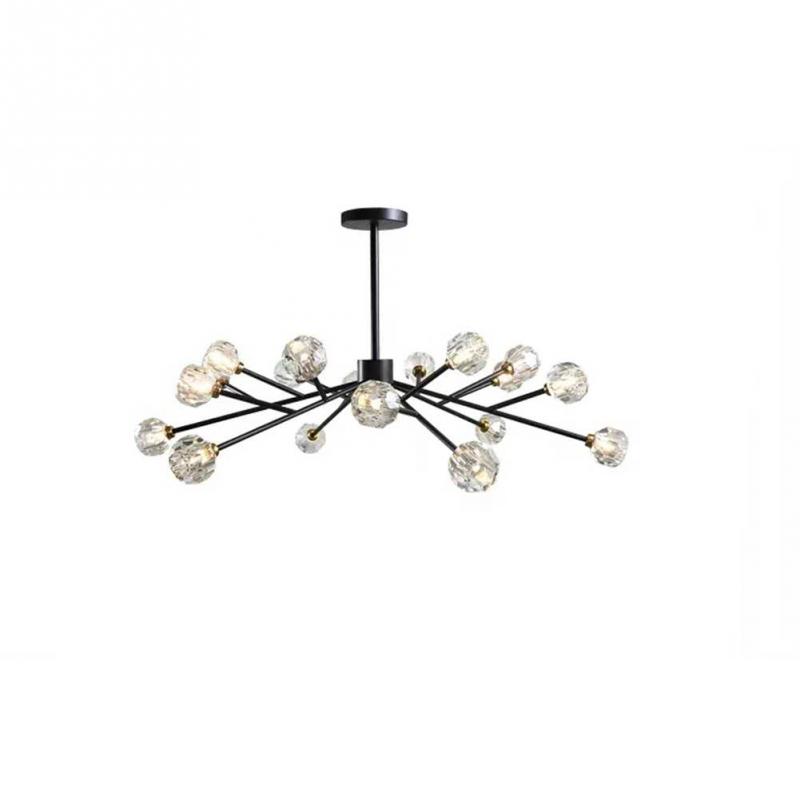 18-Light Crystal Ball Chandelier DS-TY89