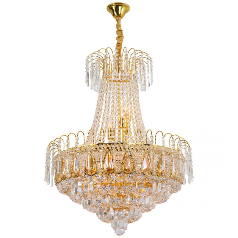 Gold Luxury Crystal Chandelier DS-SZ41