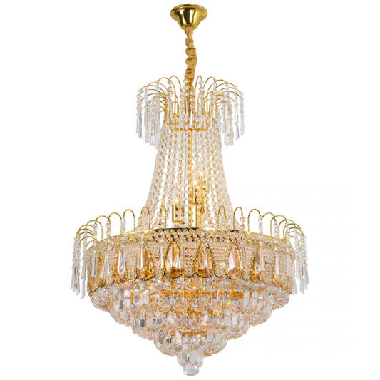 Gold Luxury Crystal Chandelier DS-SZ41