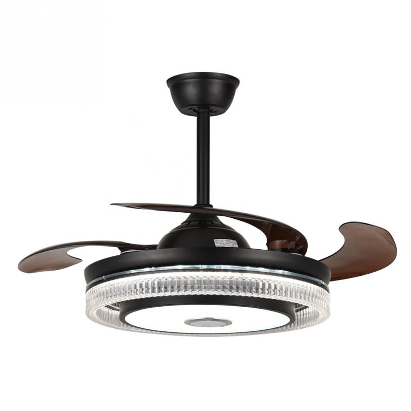 42" Classic Variable Frequency Crystal Ceiling Fan with Light DS-FH16
