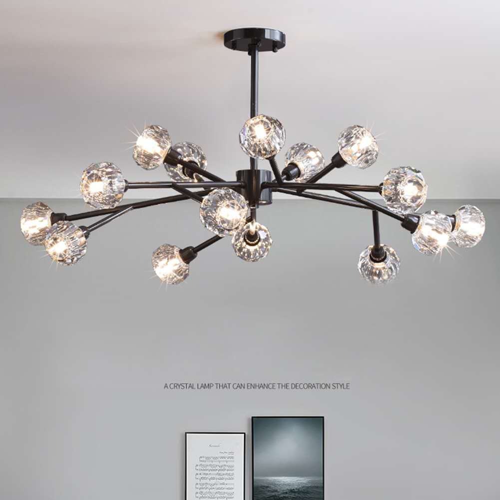18-Light Crystal Ball Chandelier DS-TY89