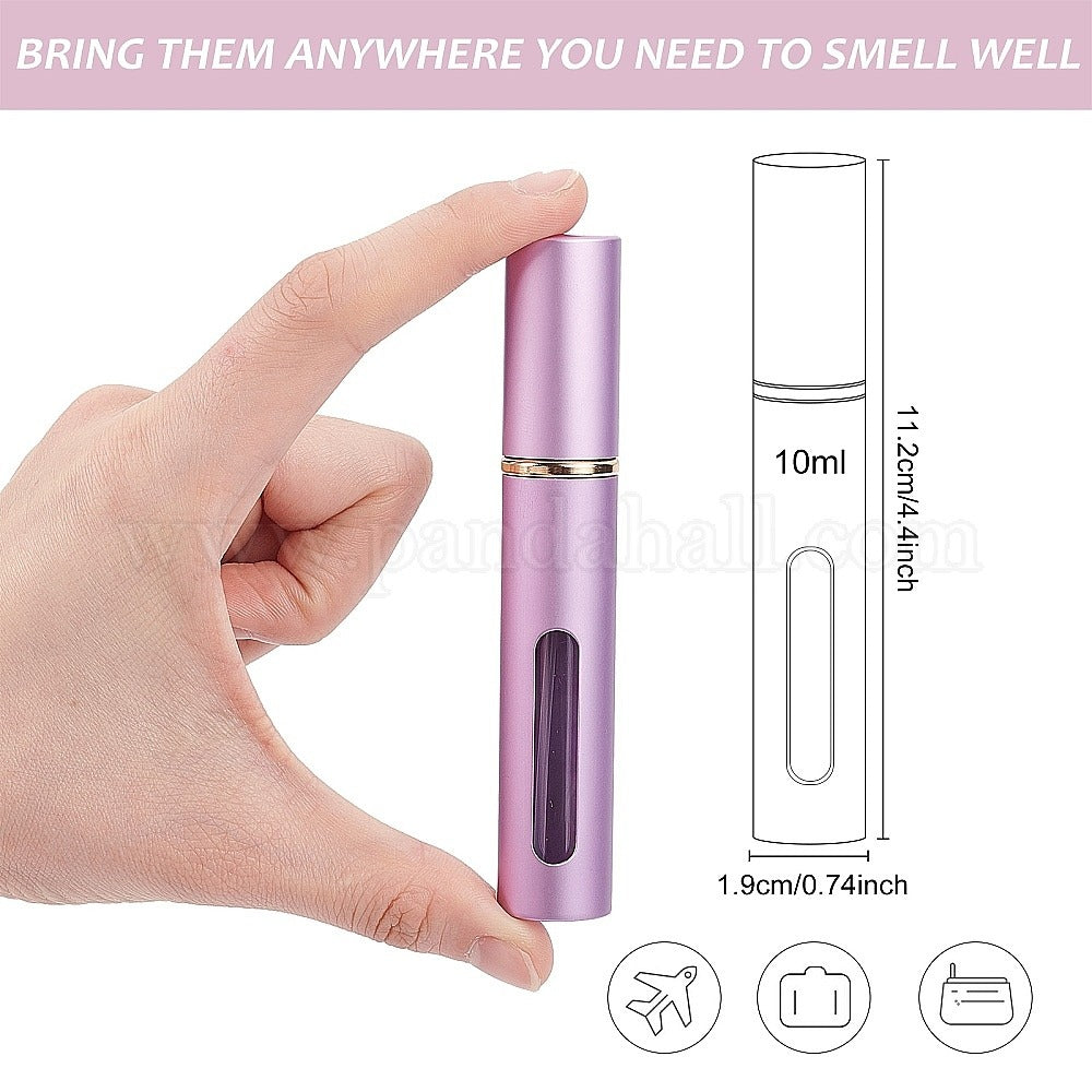 Portable Mini Perfume Bottle Spray Perfume Bottle Atomizer Bottom Refill Scent Case for Travel