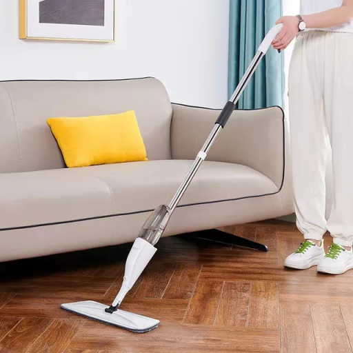 Multifunctional Water Spray Mop Household Ones Clean Flat Mop Dry and Wet Wood Floor Absorbs Water EHQ315